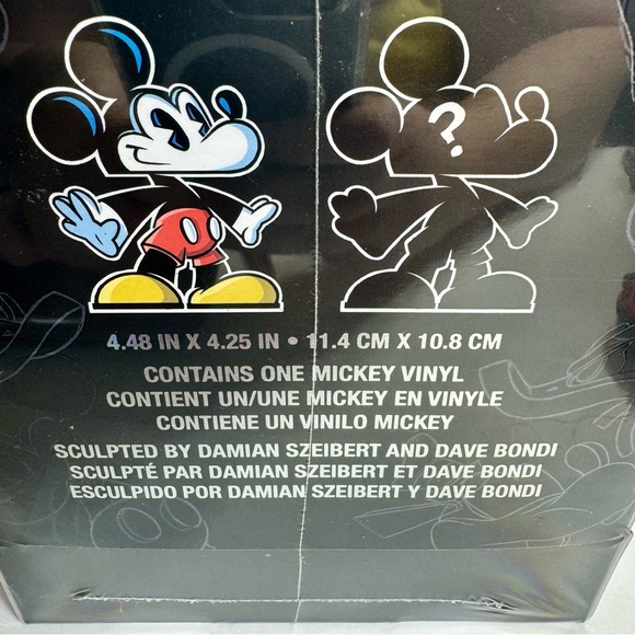 NWT. Disney Micke vinyl figure. Artist: Joe Ledbetter (J.Led) limited edition - Picture 3 of 9